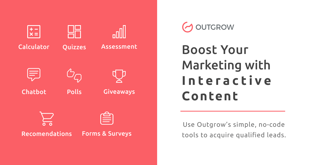 Outgrow - Marketing